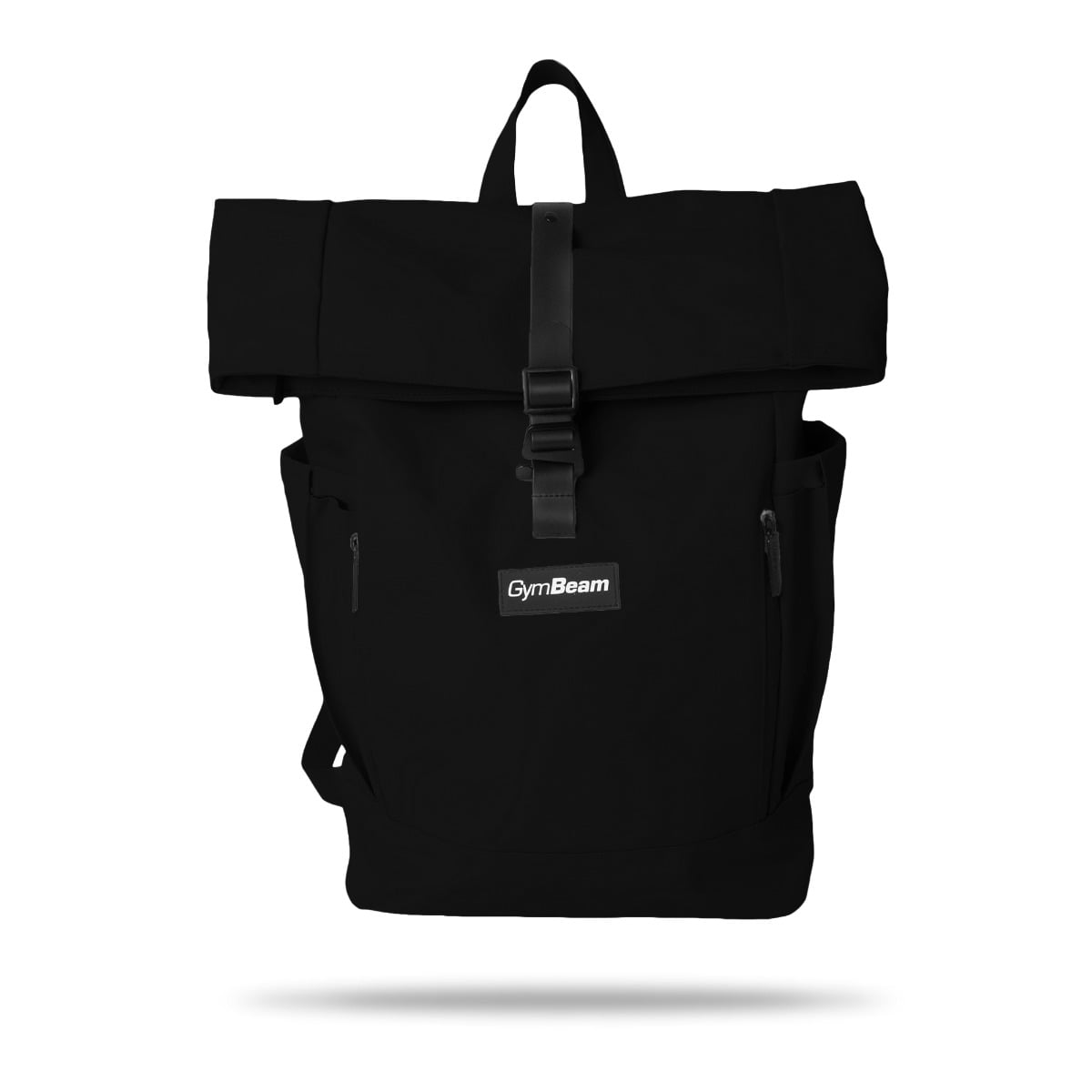 Rolltop Rucksack in Black - GymBeam