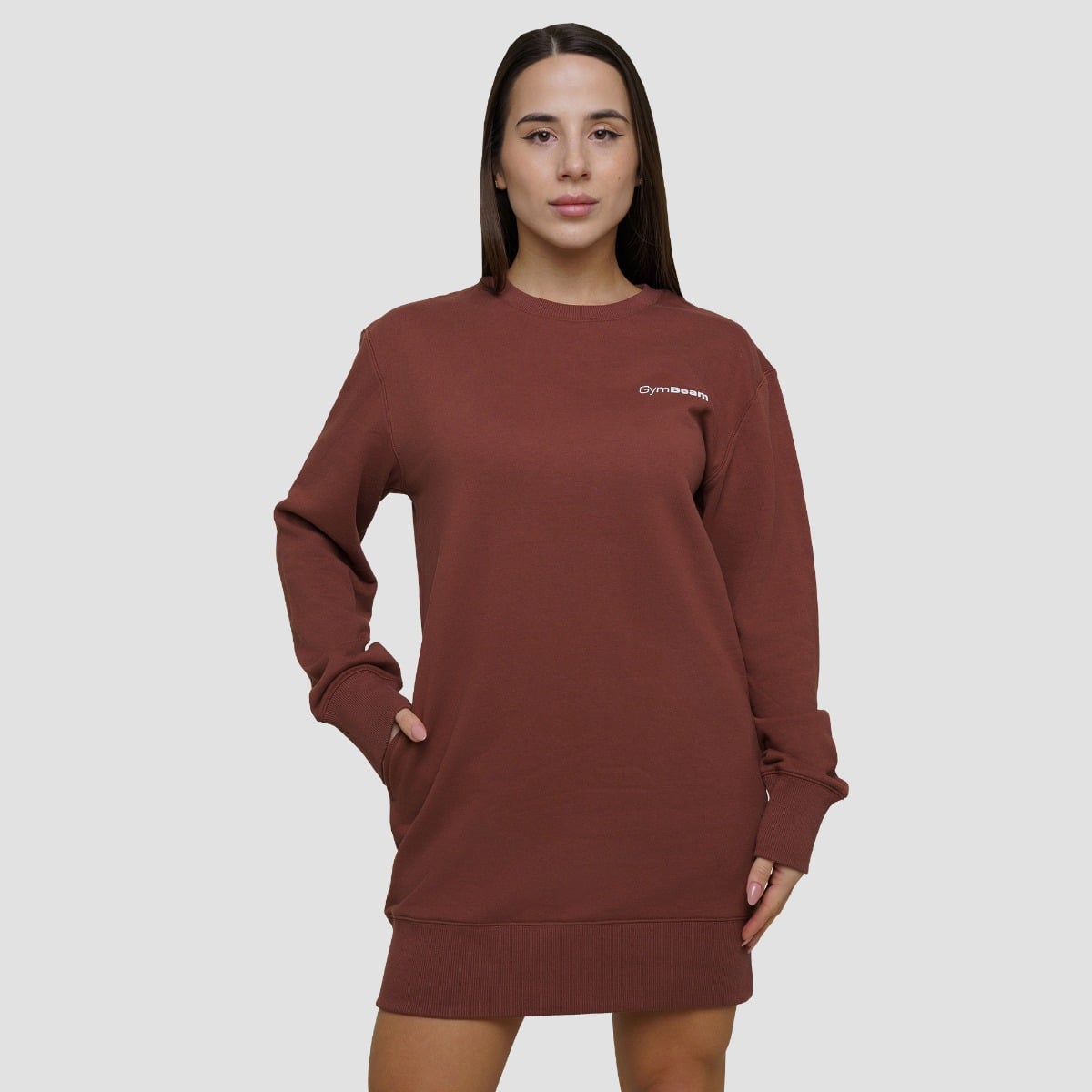 Agile Longline-Sweatshirt für Frauen Root - GymBeam