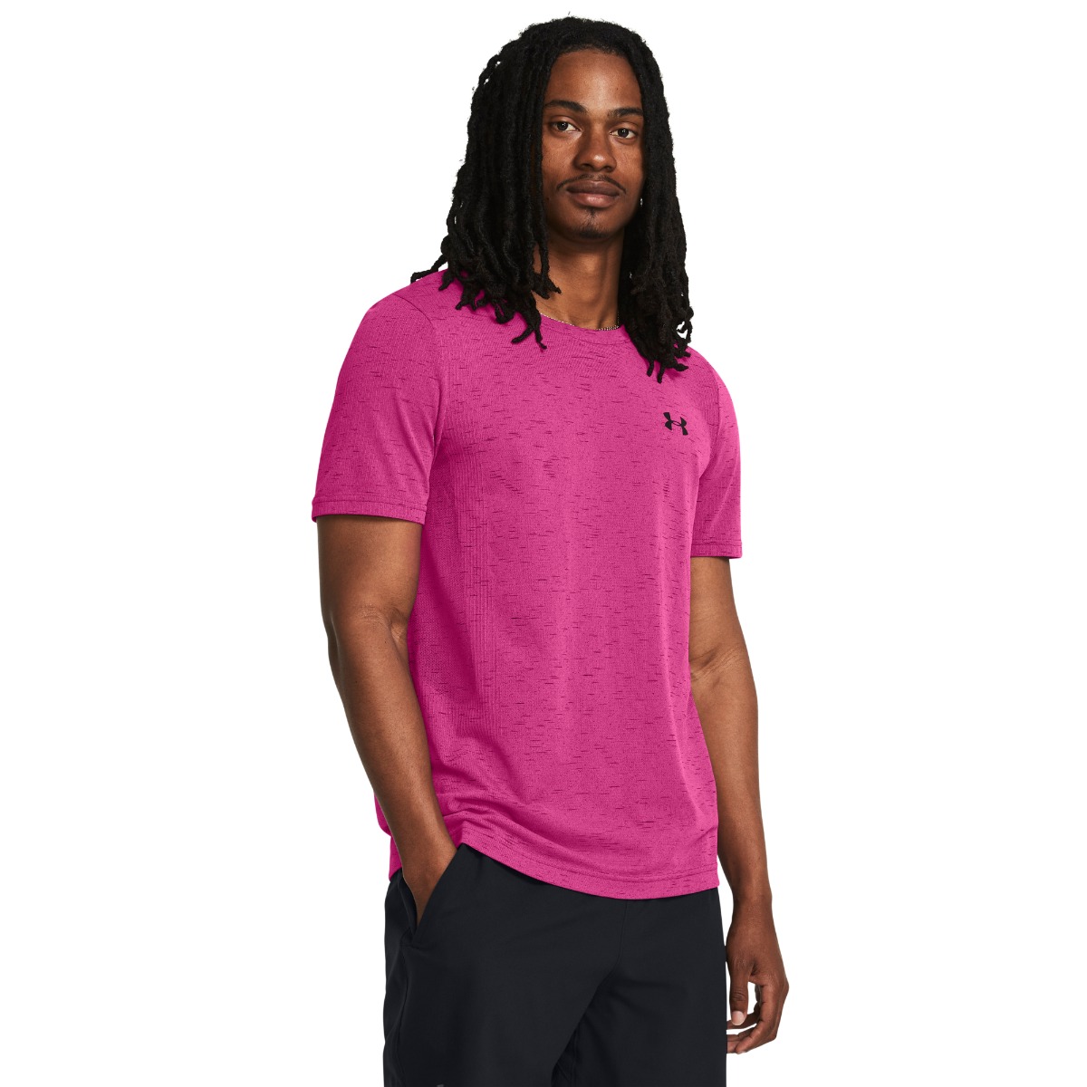 Men‘s t-shirt Vanish Seamless SS Pink - Under Armour