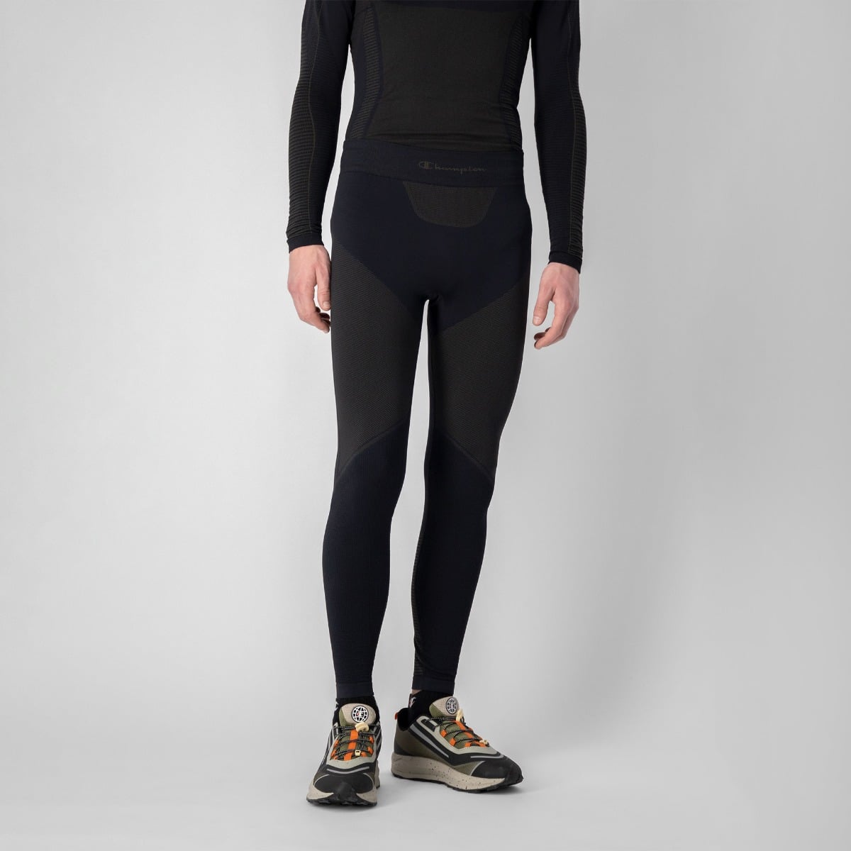 Base Layer Thermo-Sportleggings in Black - Champion