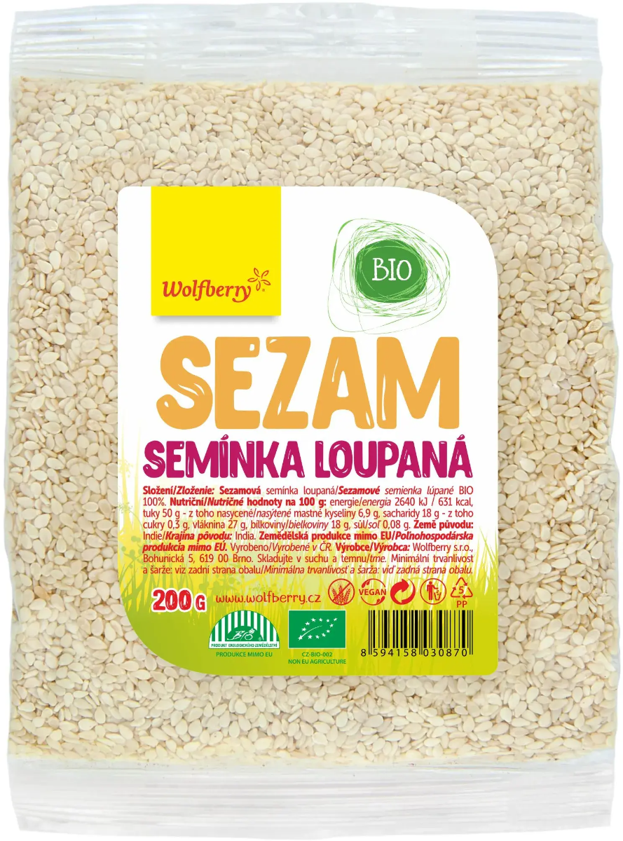 BIO Sesame seed peeled - Wolfberry