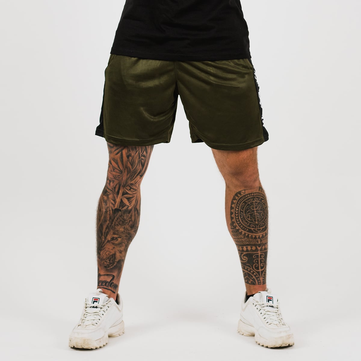 Vertical Shorts für Männer in Military Green - GymBeam