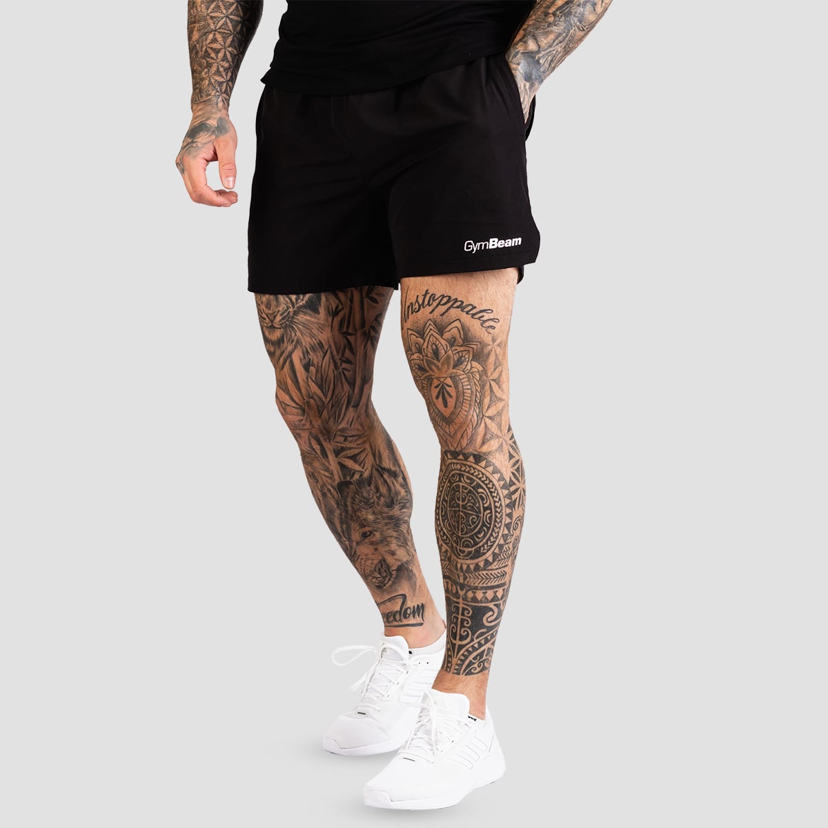 TRN Shorts in Black - GymBeam