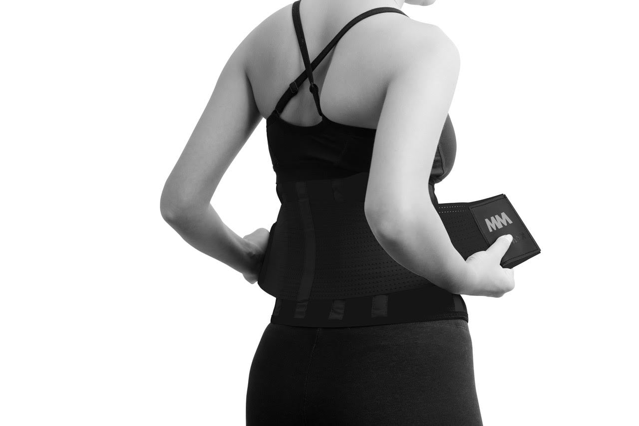 Slimming Neopren Gürtel in schwarz - MADMAX