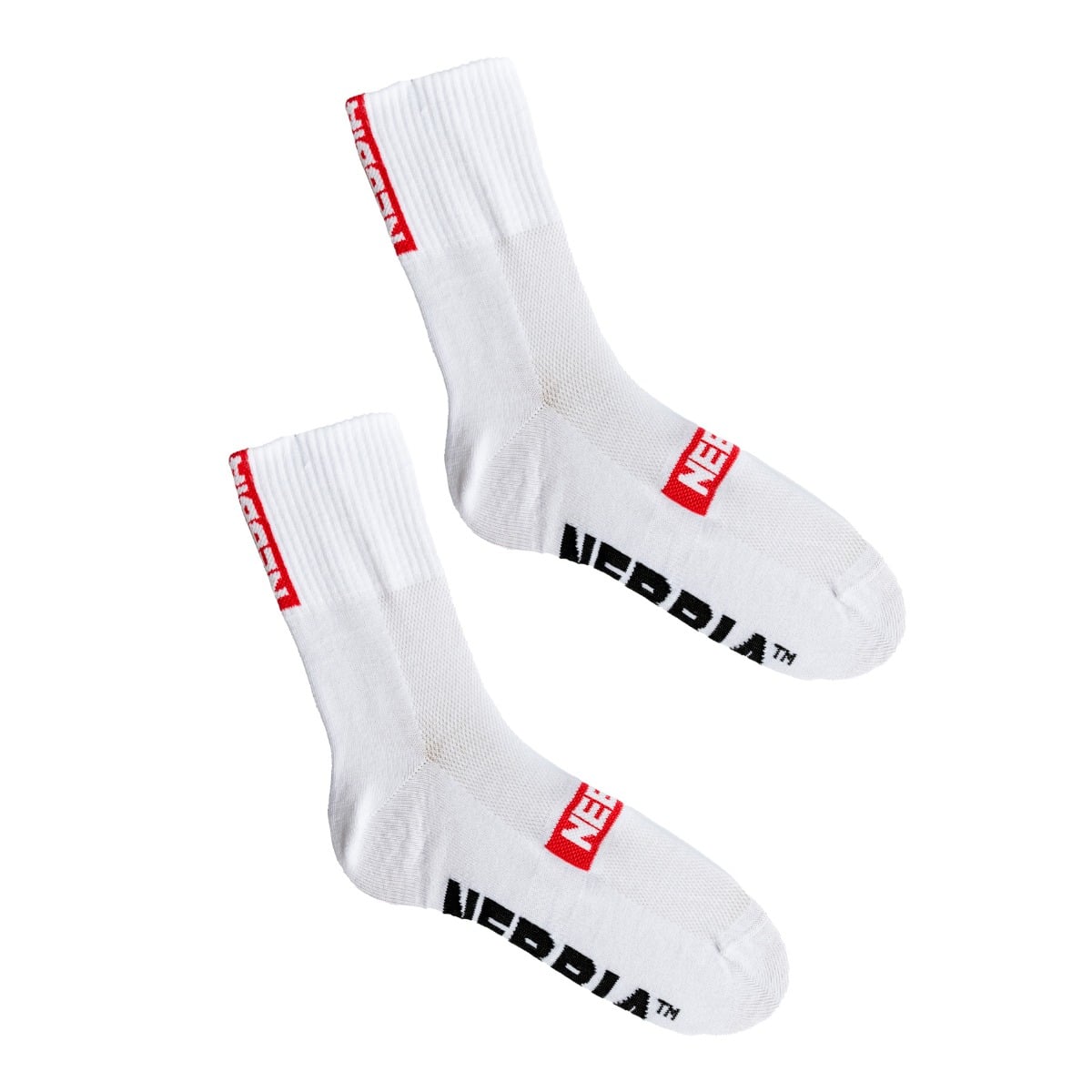 Socken 3/4 Socks Extra Mile White - NEBBIA
