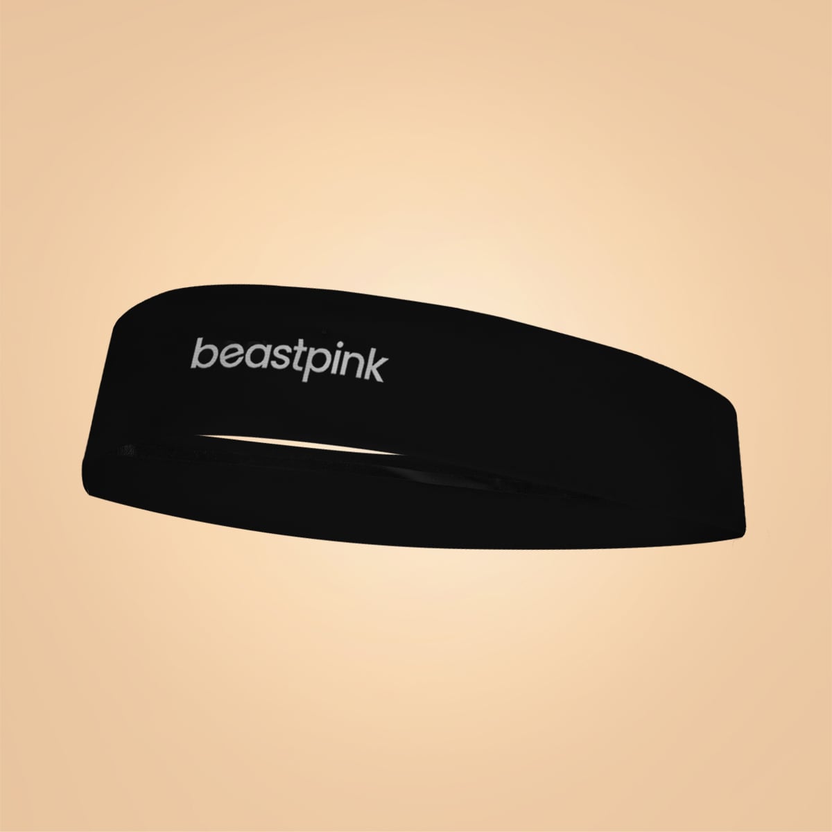 Sport-Haarband in Black - BeastPink