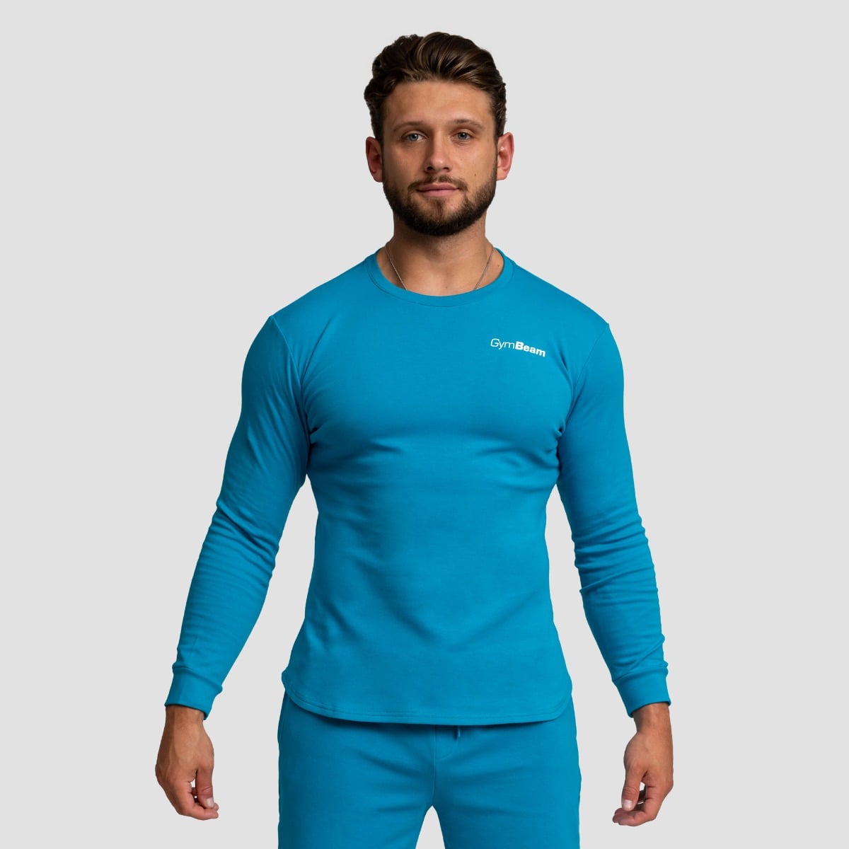 Limitless Sweatshirt in Aquamarine - GymBeam