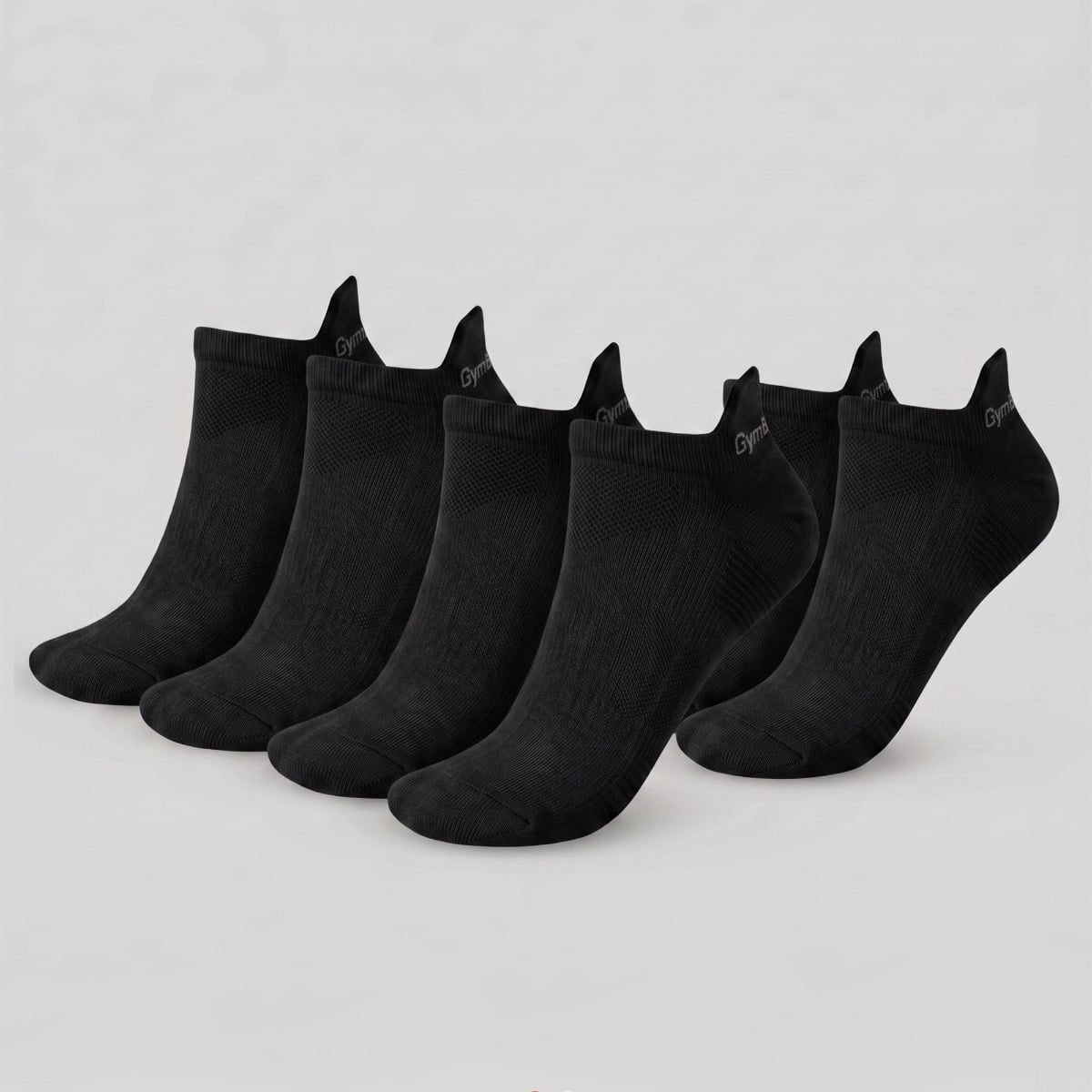 Tab Socken 3er Pack in Black - GymBeam