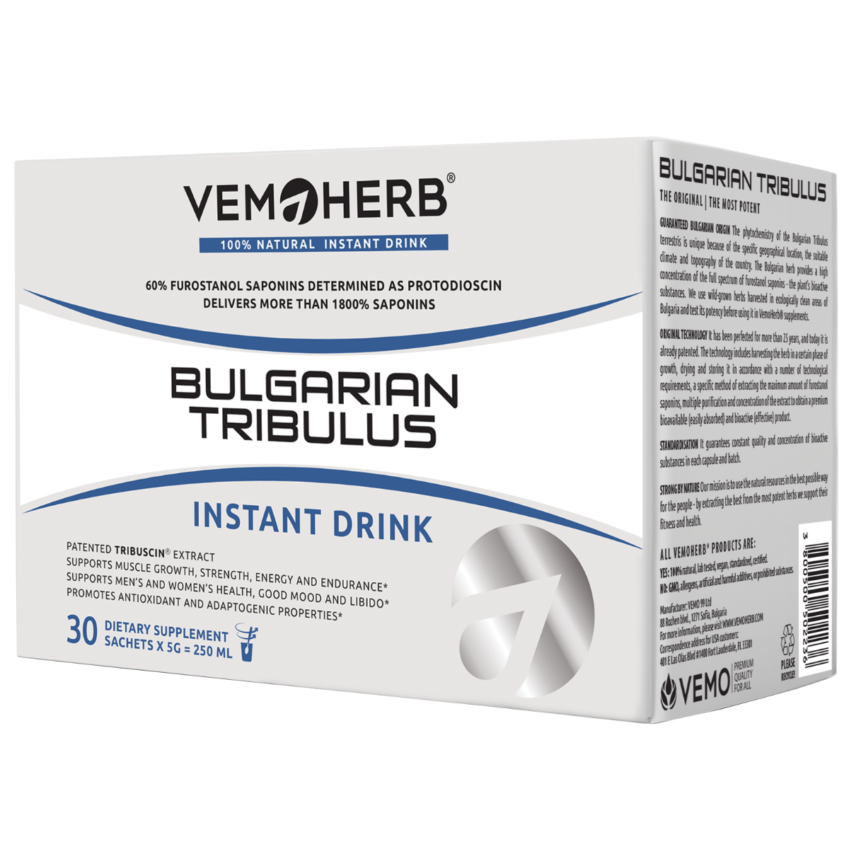 Bulgarian Tribulus Drink - VemoHerb