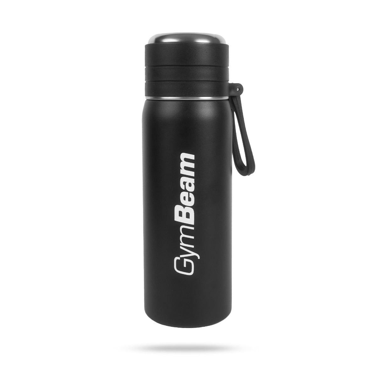 GymBeam Isolierflasche aus Stahl (500 ml) in Black