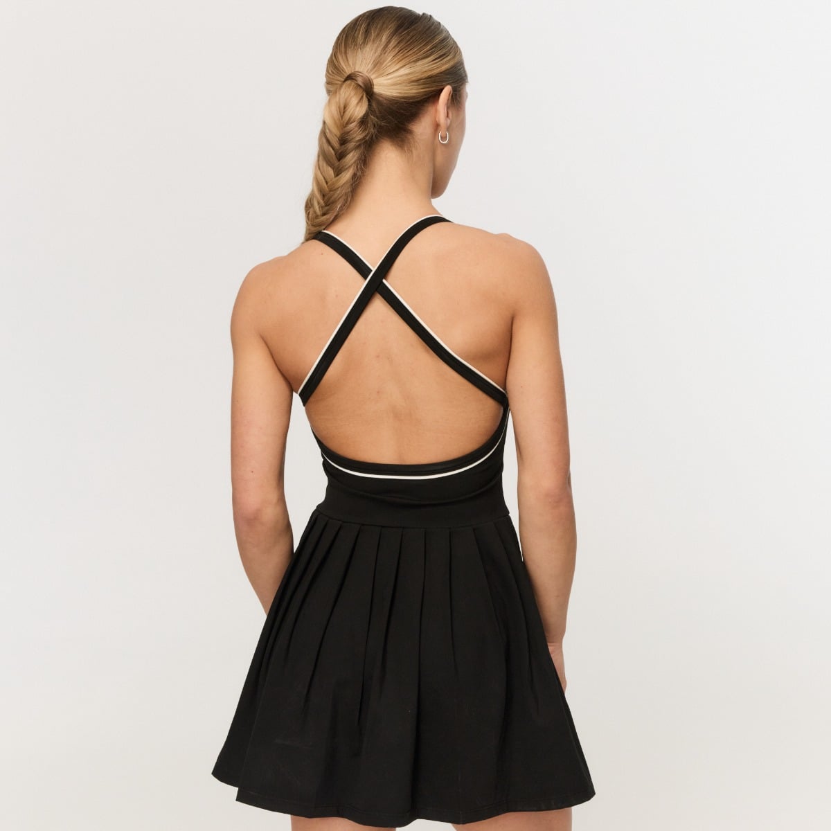 Varsity Sportkleid in Black - GymBeam
