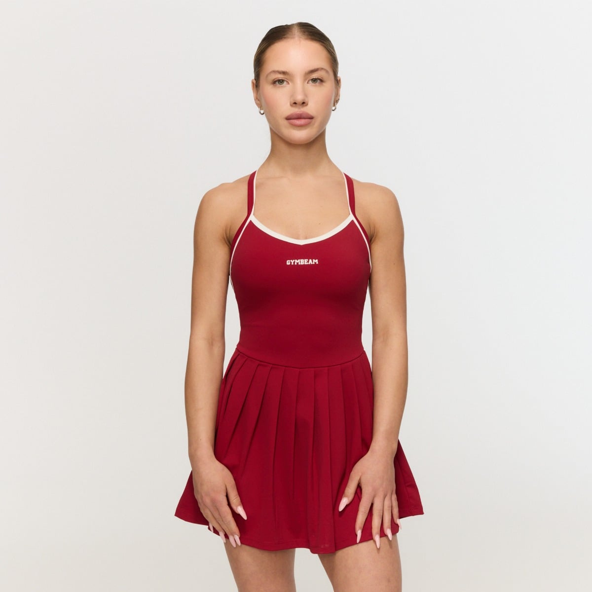 Varsity Sportkleid in Red - GymBeam