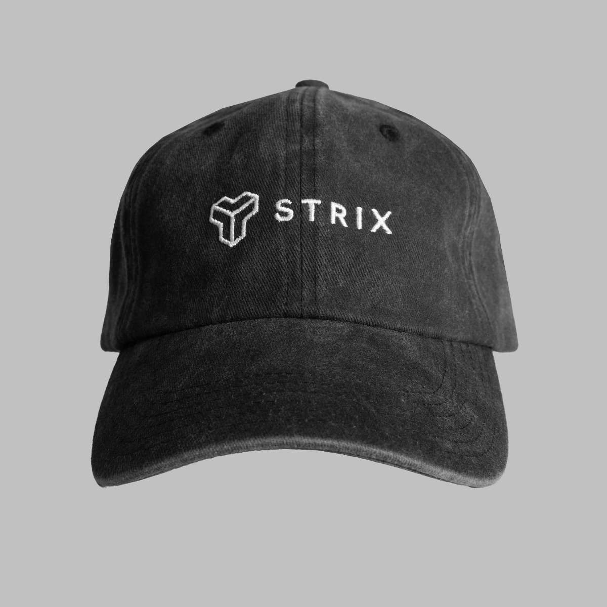 Cap in Washed Black - STRIX
