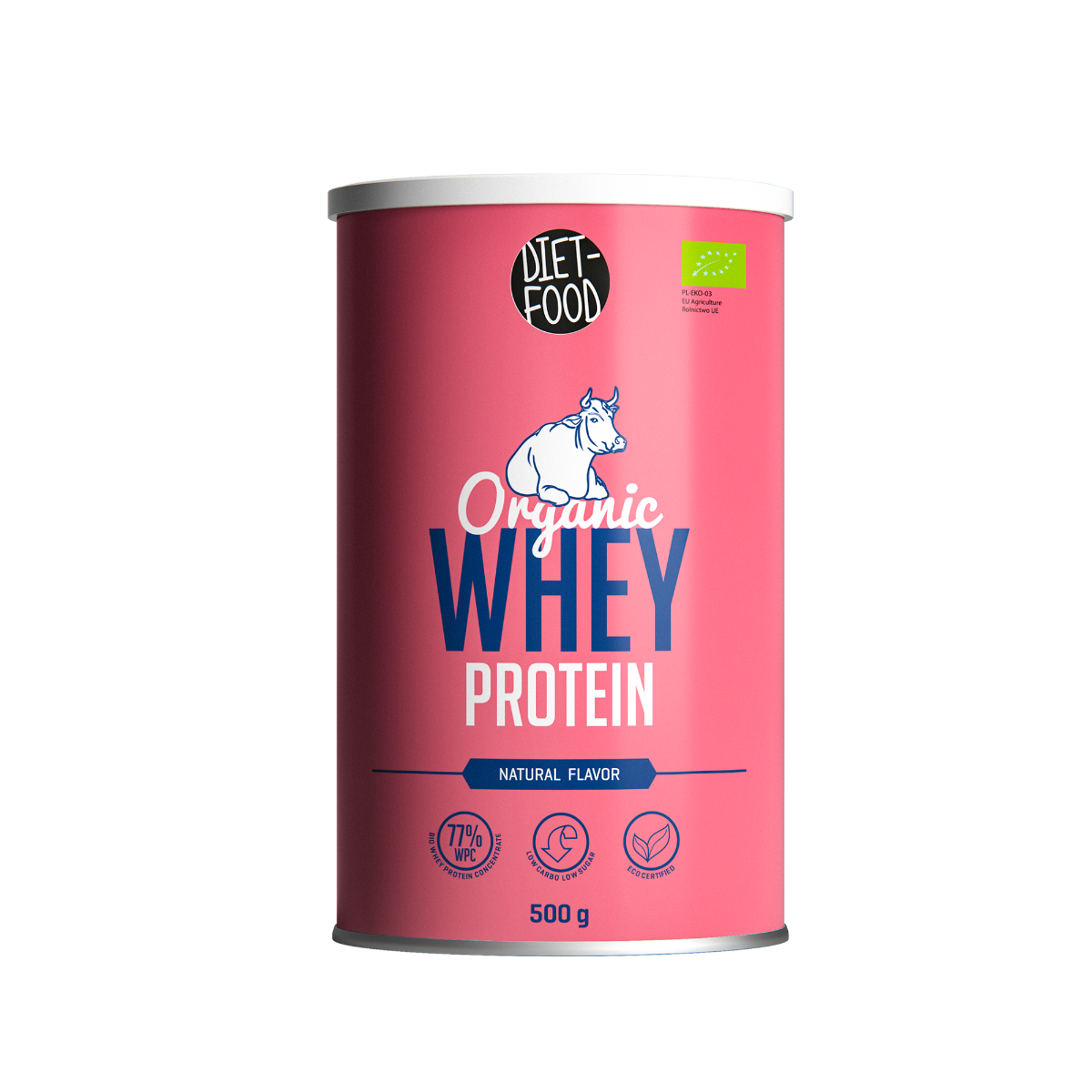 Organic Whey Protein 500 g - Diet Food