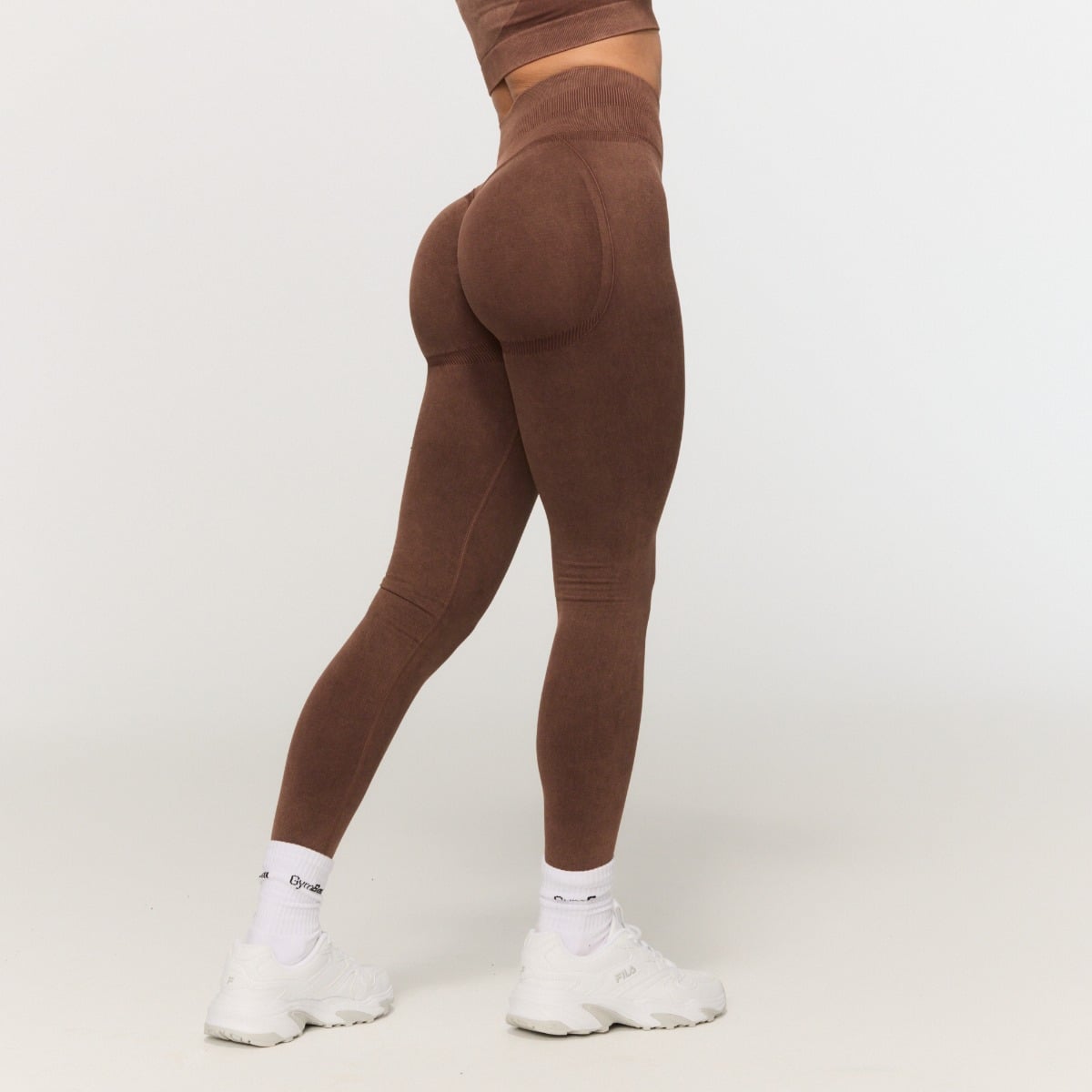 Fierce Seamless Leggings für Frauen in Brown - GymBeam