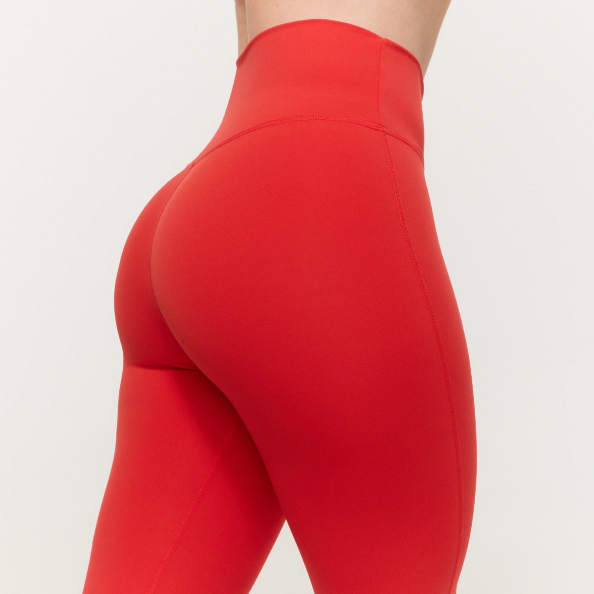 Limitless High-Waisted Leggings für Frauen in Hot Red - GymBeam