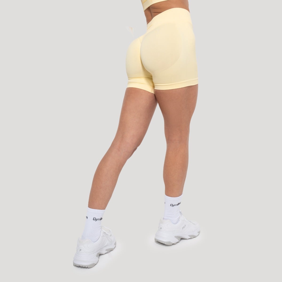 Luma Shorts für Frauen in Baby Yellow - GymBeam