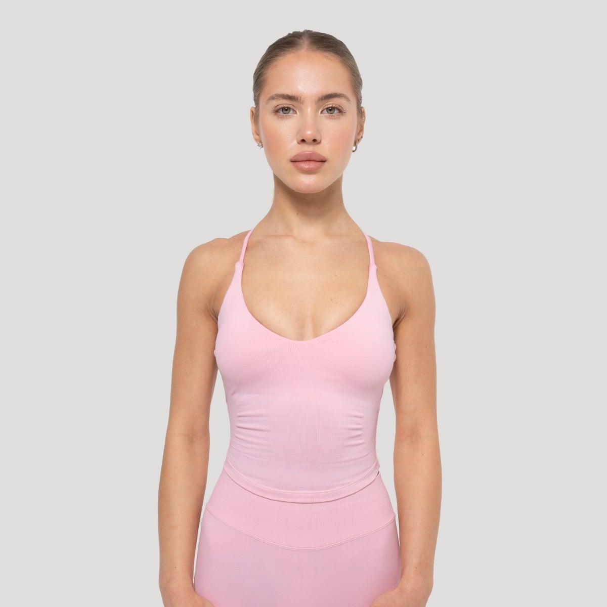 Luma Tanktop für Frauen in Baby Pink – GymBeam