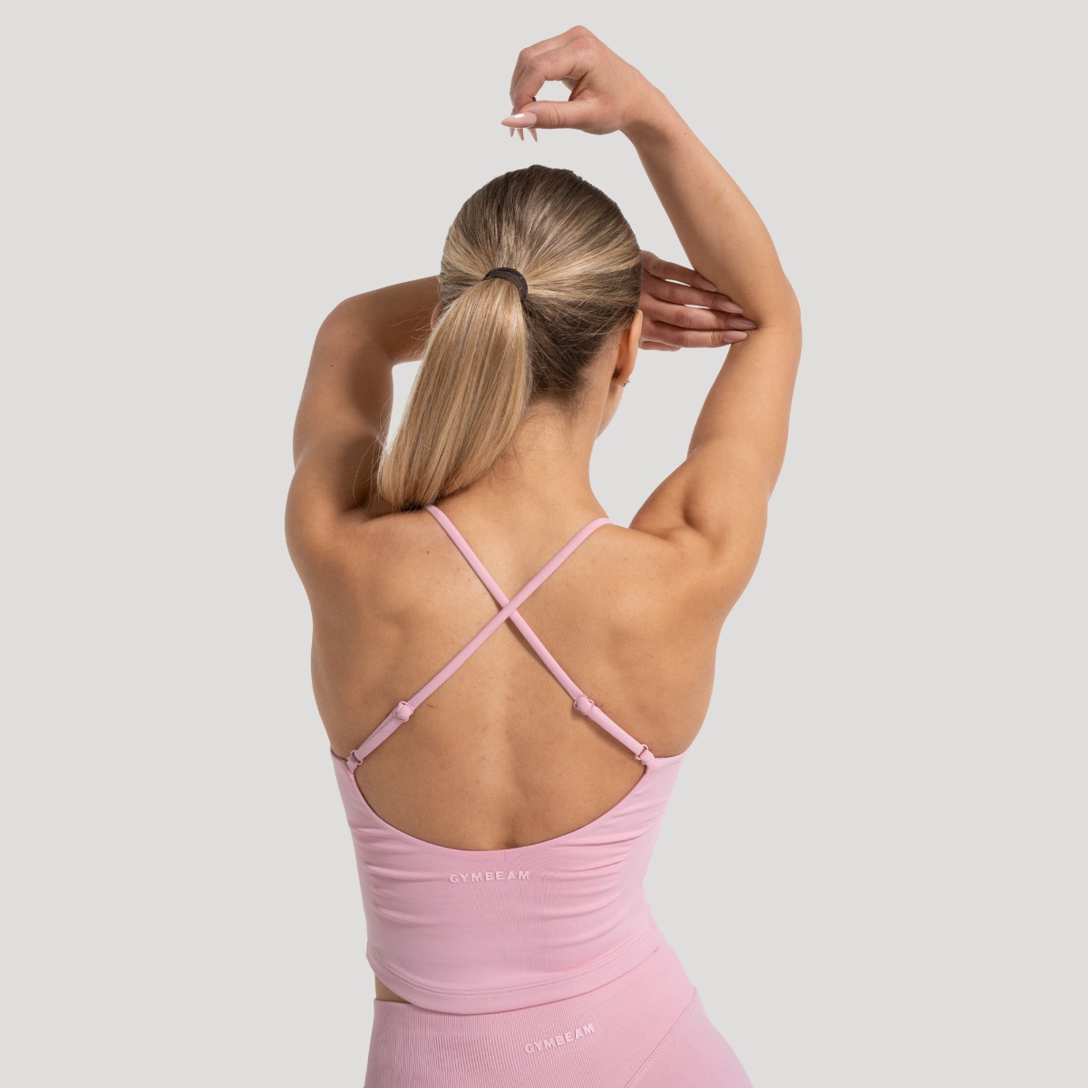 Luma Tanktop für Frauen in Baby Pink – GymBeam