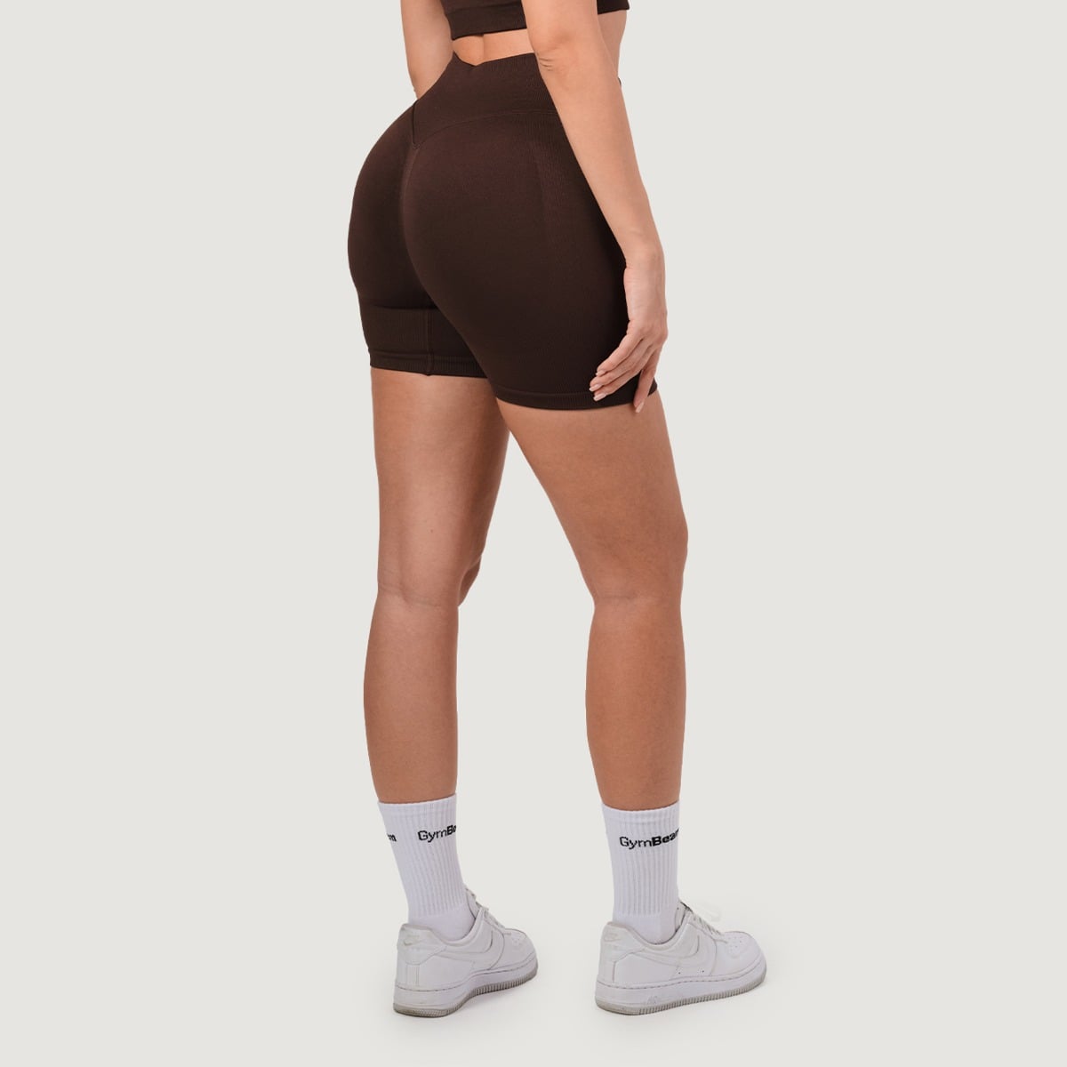 NEO Seamless Shorts für Frauen in Mocha - GymBeam