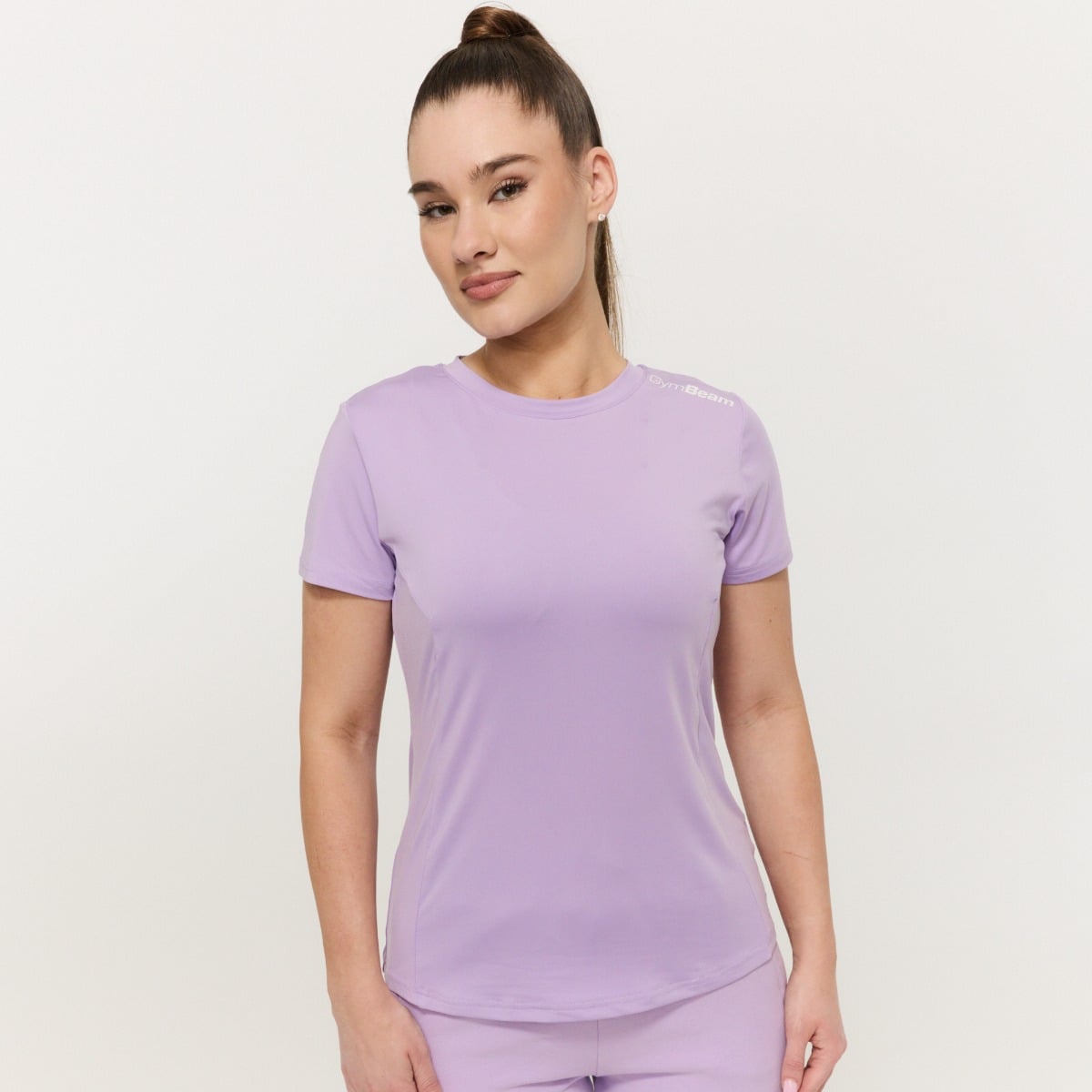 Limitless Sport T-Shirt für Frauen in Lavender - GymBeam