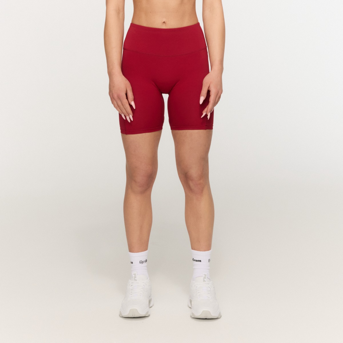 Varsity Shorts für Frauen in Red - GymBeam