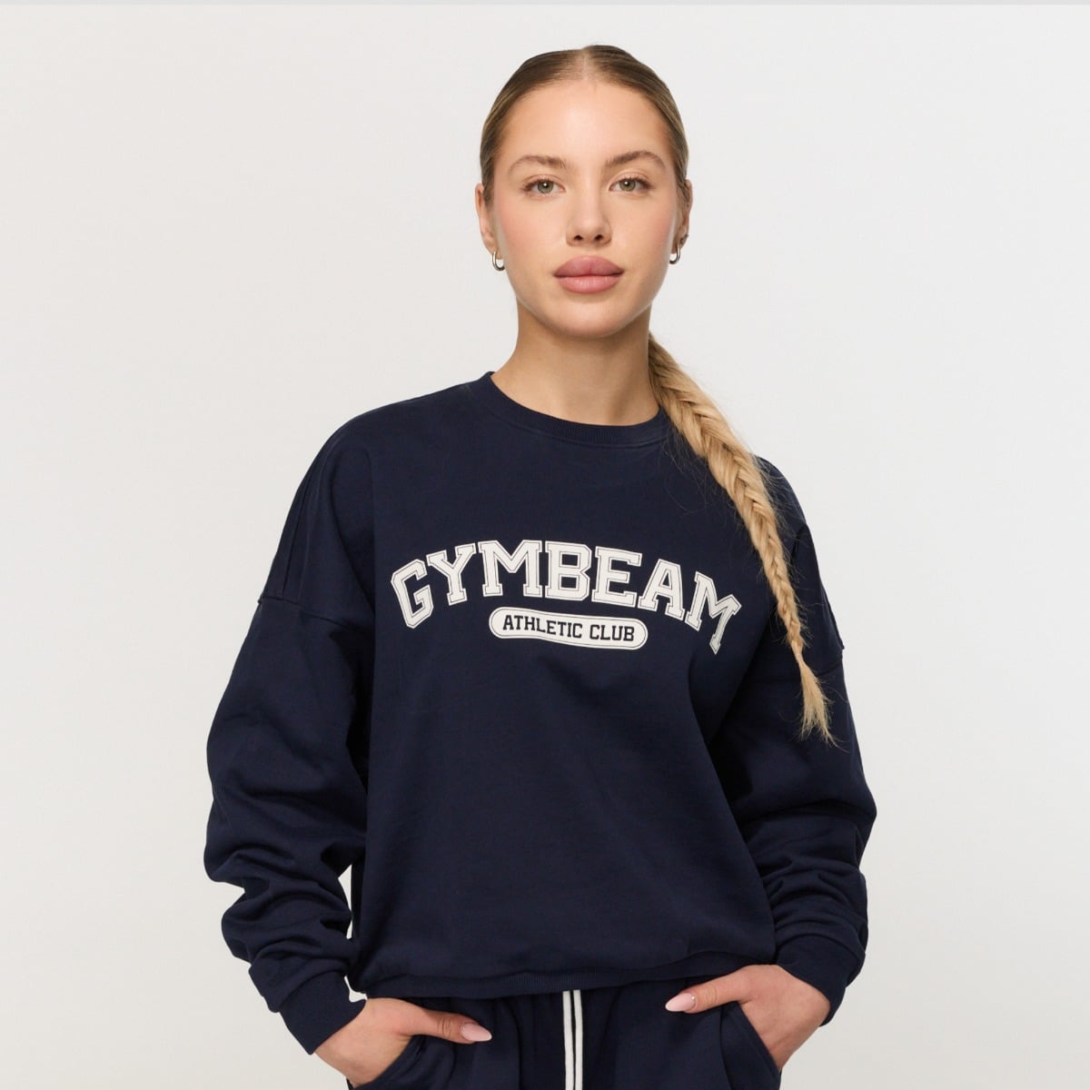 Varsity Sweatshirt für Frauen in Blue - GymBeam