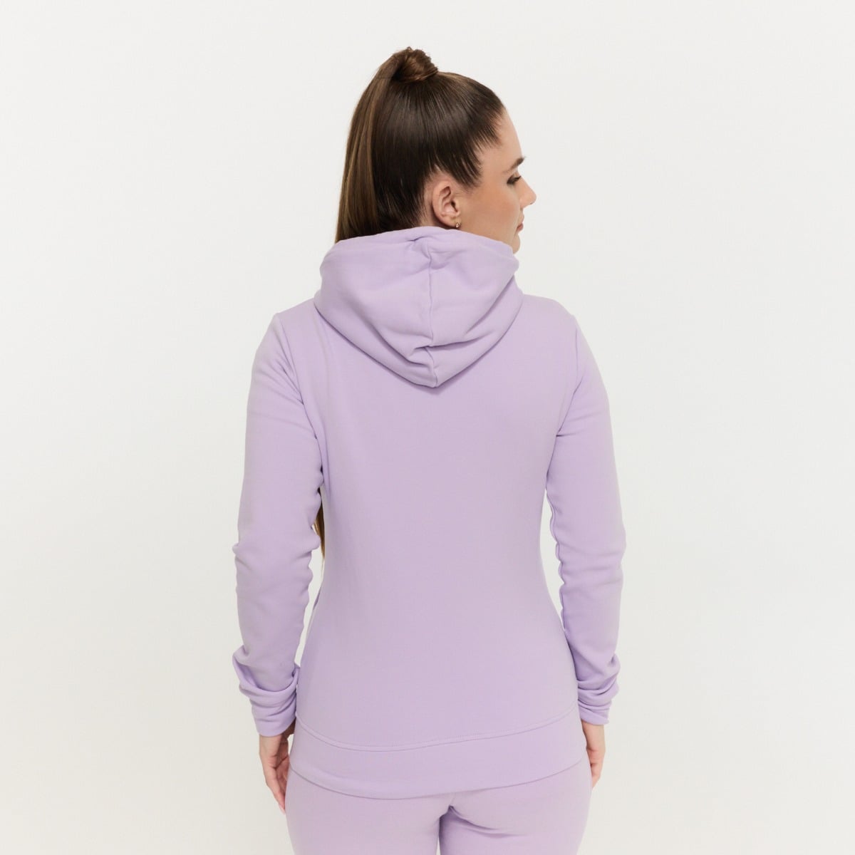 Limitless Hoodie mit Reißverschluss für Frauen Lavender – GymBeam