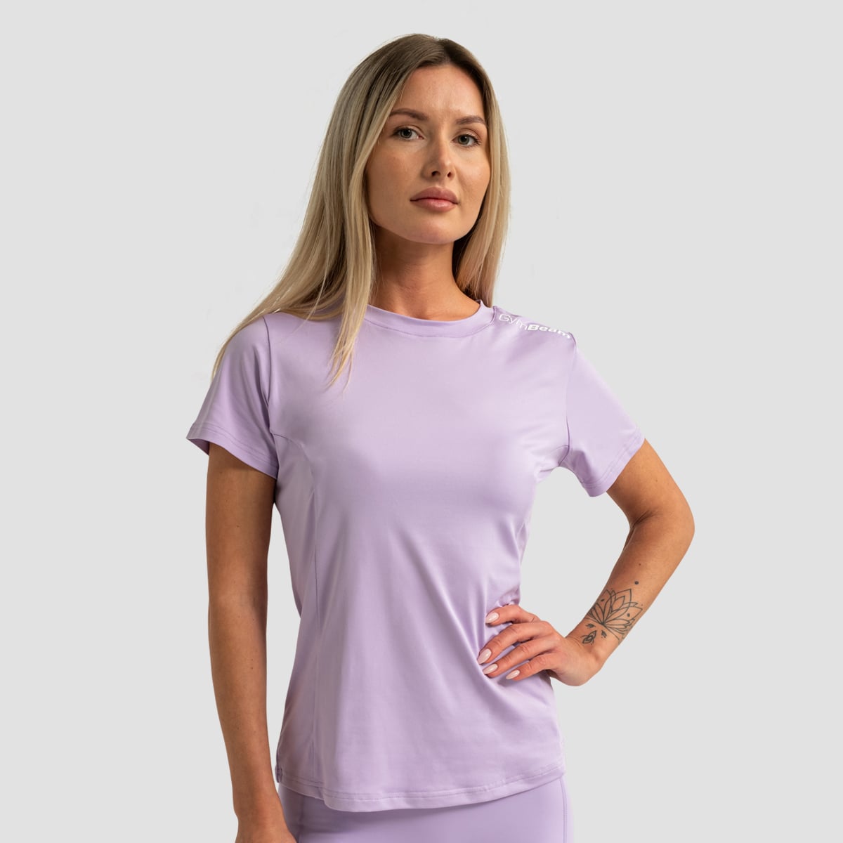 Limitless Sport T-Shirt für Frauen in Lavender - GymBeam