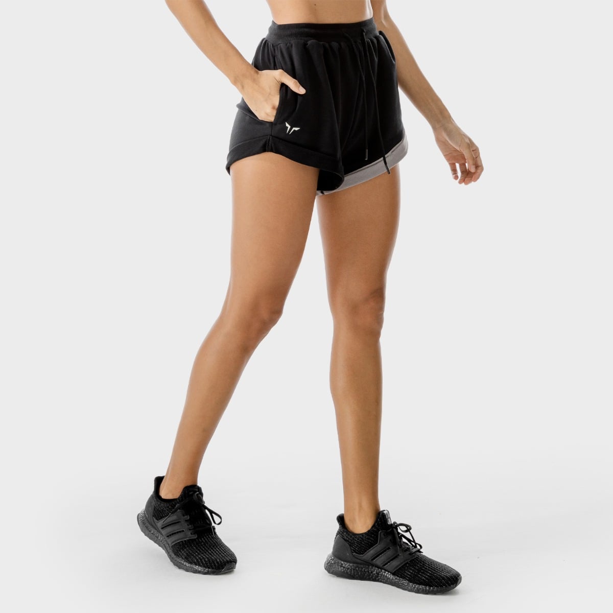 Women‘s shorts Lab Black Titanium - SQUATWOLF