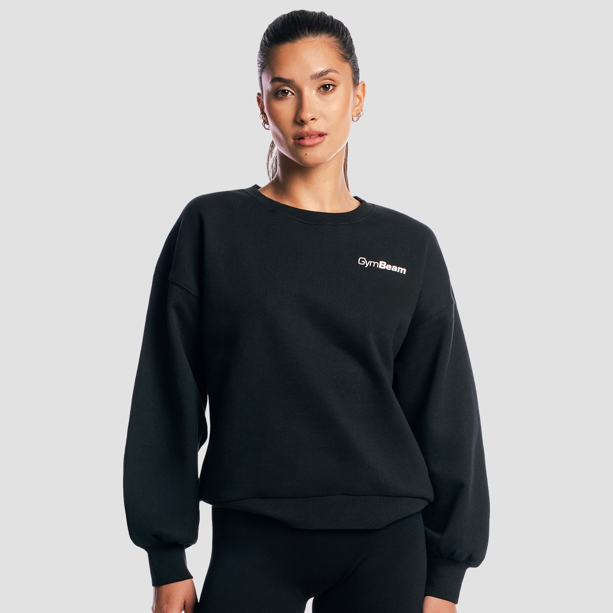 Base Pullover für Frauen in Black - GymBeam