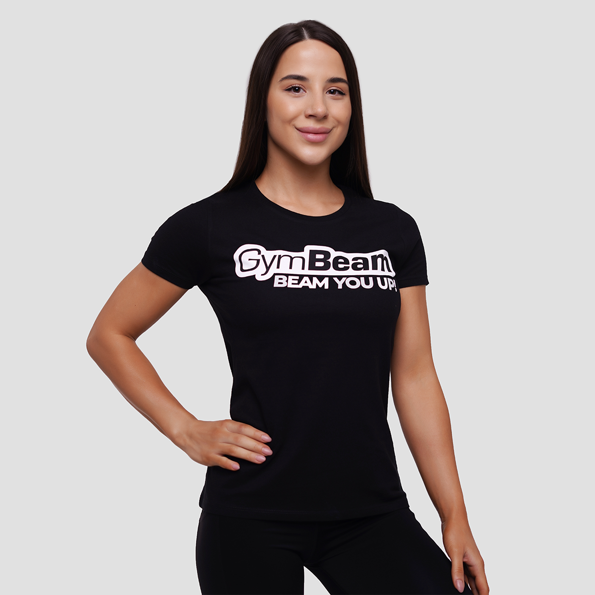 Beam T-Shirt für Frauen Black - GymBeam