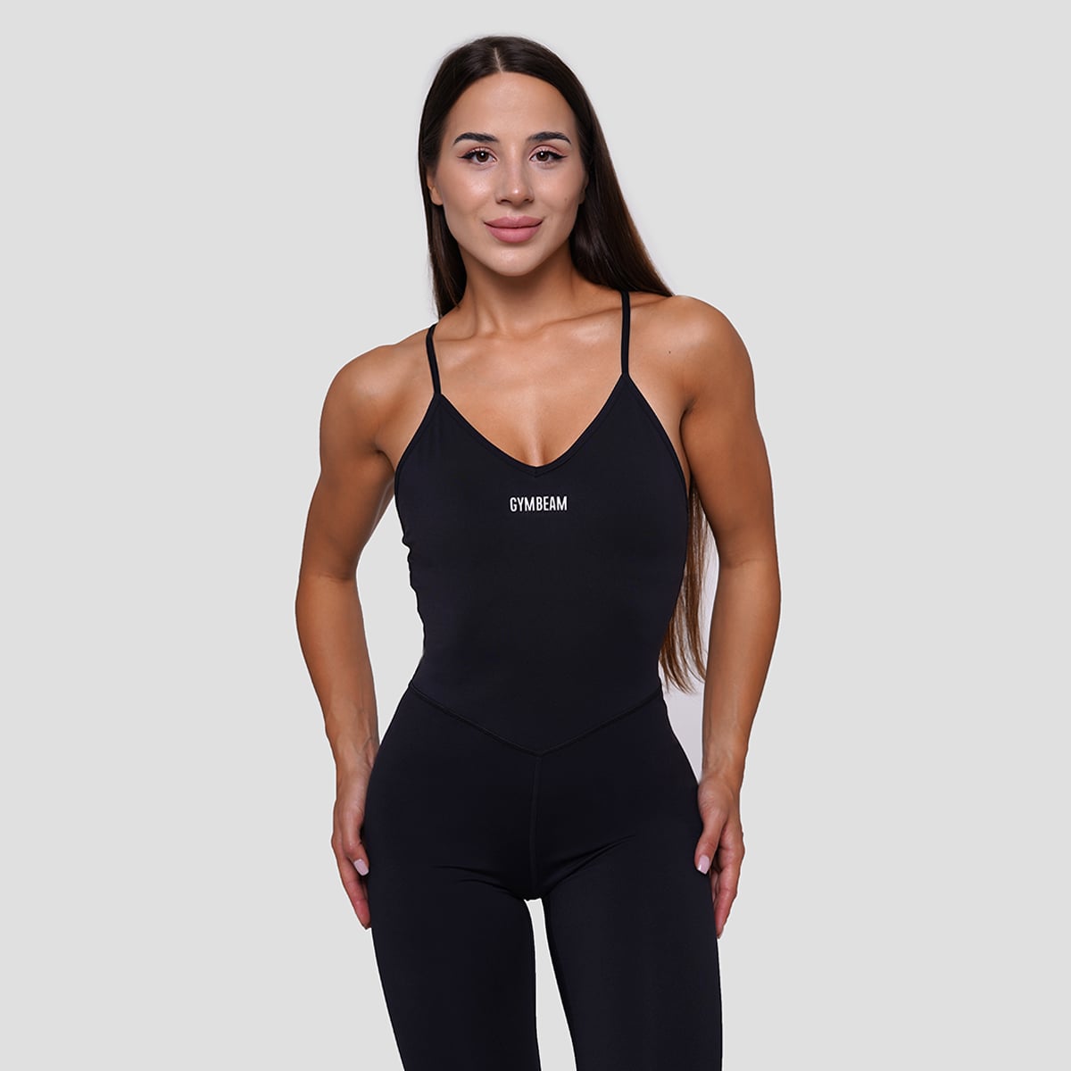 FIT Workout Jumpsuit in Black - GymBeam