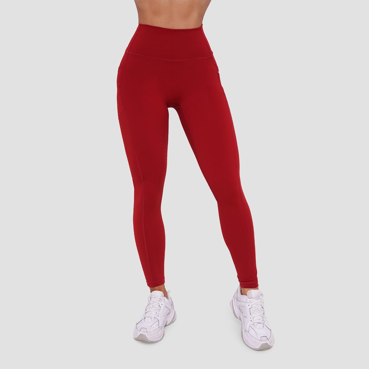 Ignite Leggings für Frauen in Dark Red - GymBeam