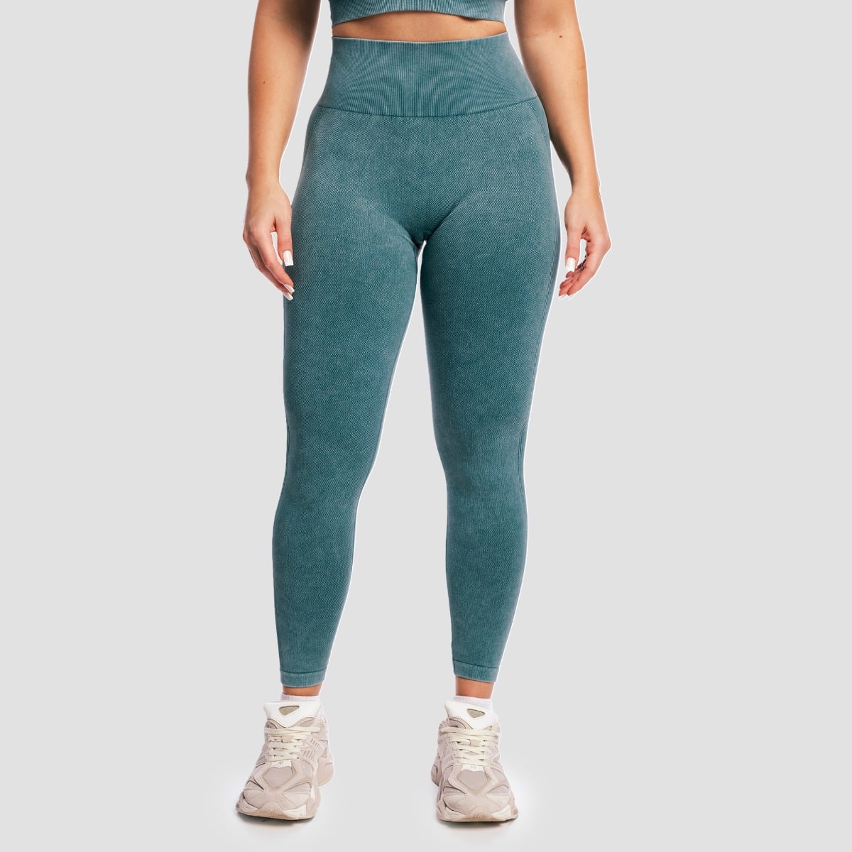 LIFT Nahtlose Leggings für Frauen in Petrol - GymBeam