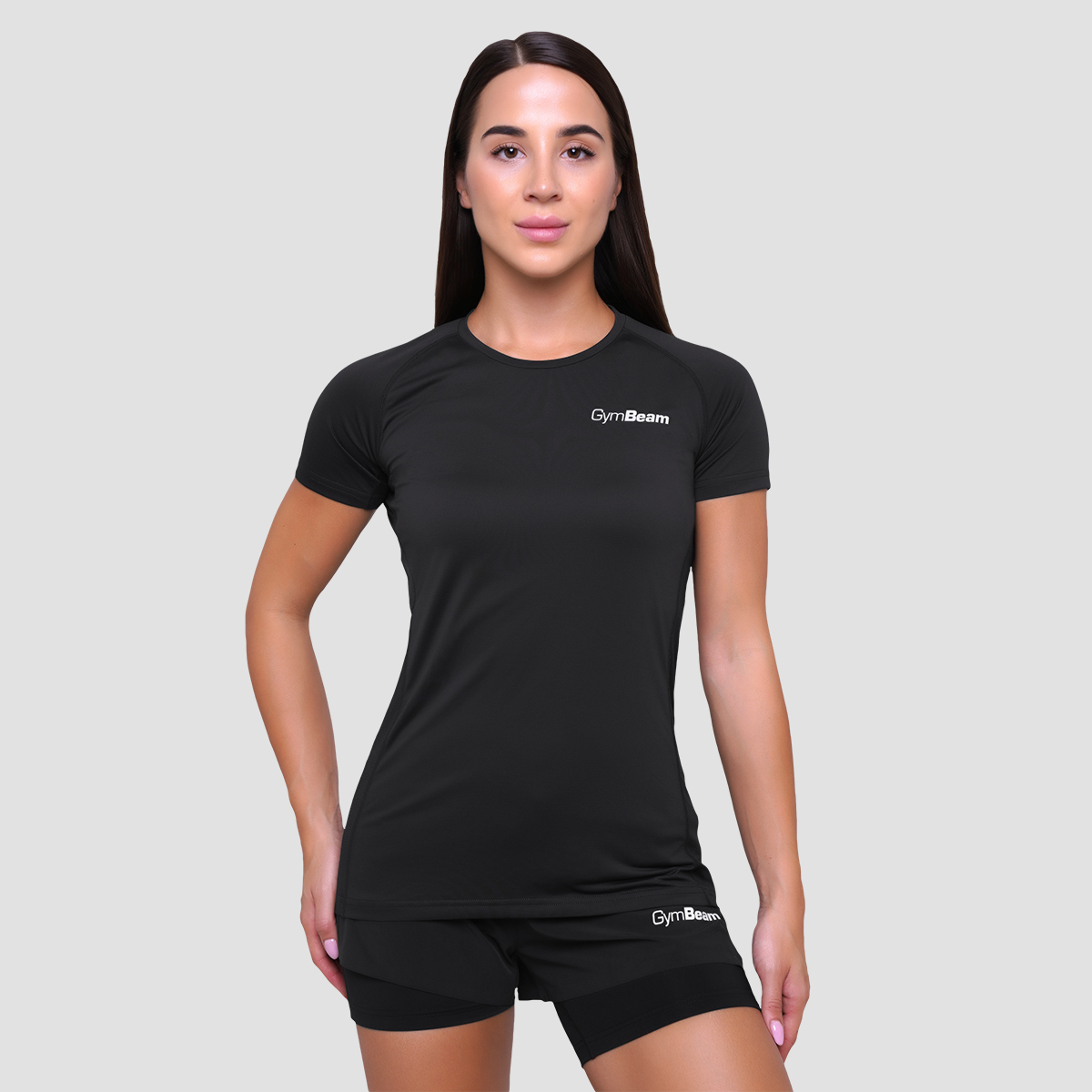 Pulse Running T-Shirt für Frauen in Black - GymBeam