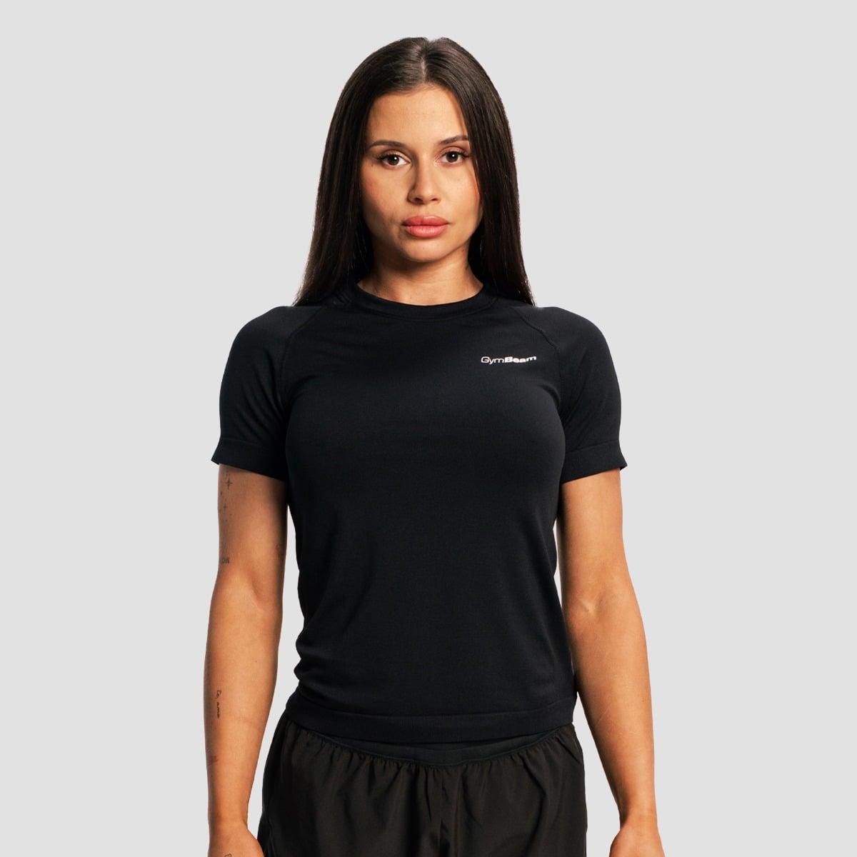 Pulse X Running T-shirt für Frauen in Black - GymBeam