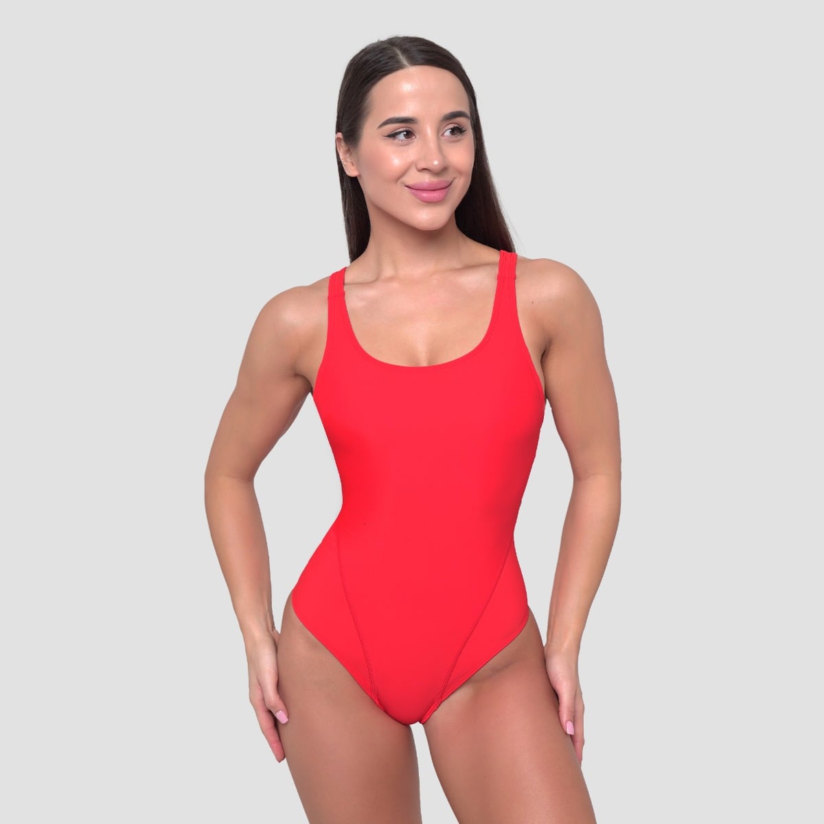 Sport Badeanzug in Red - GymBeam
