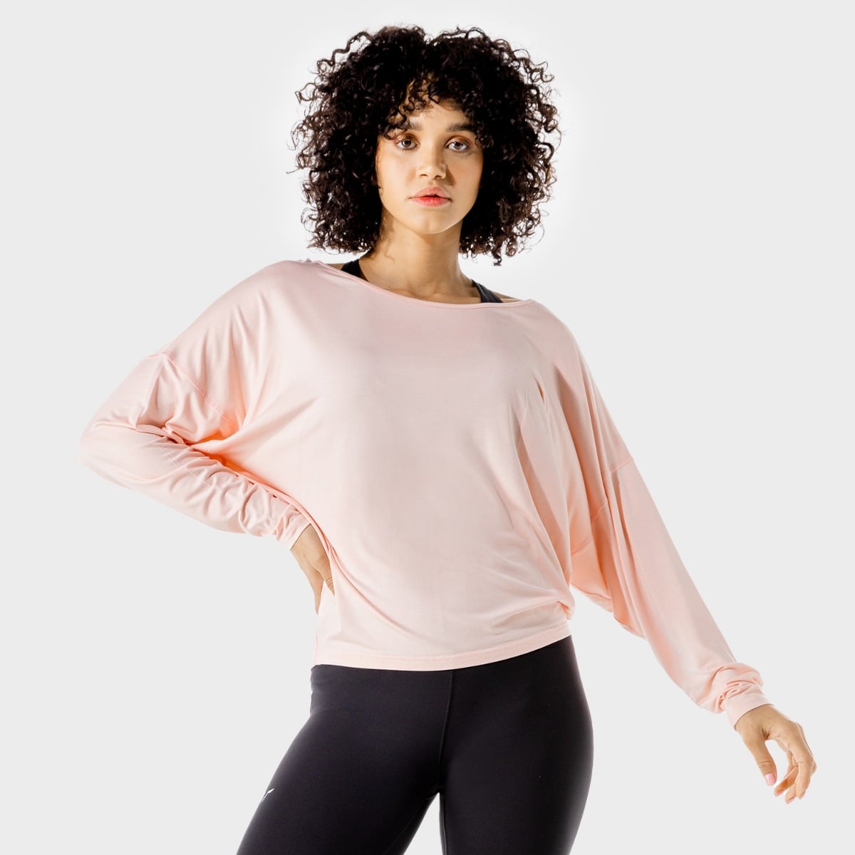 Women‘s Batwing Top Peachy Keen Marl - SQUATWOLF