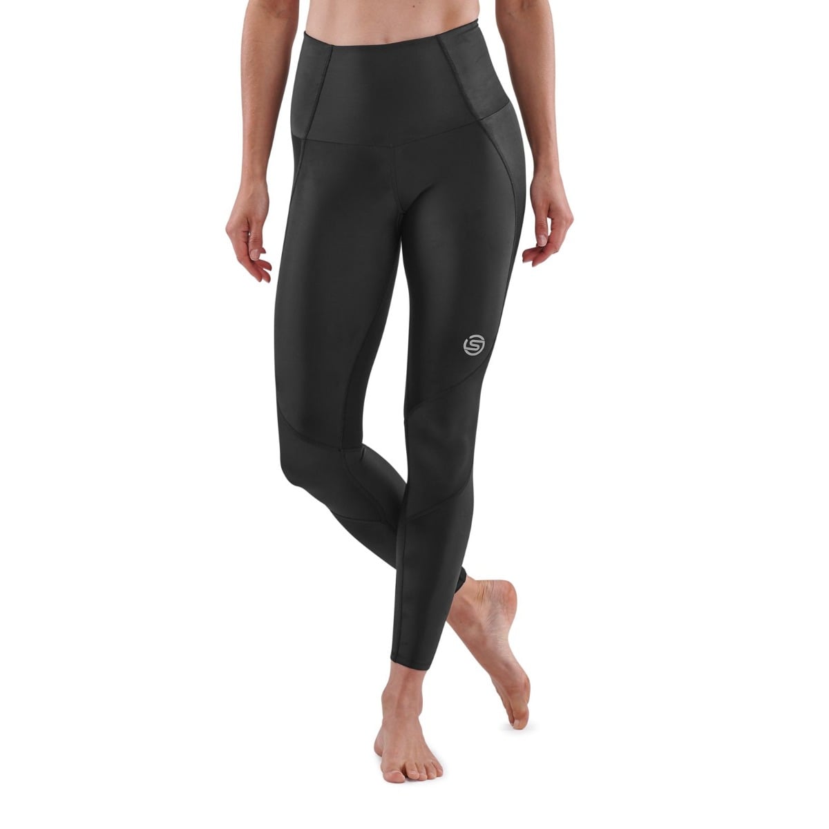 Women‘s Compression Leggings Series-3 Skyscraper Black - SKINS