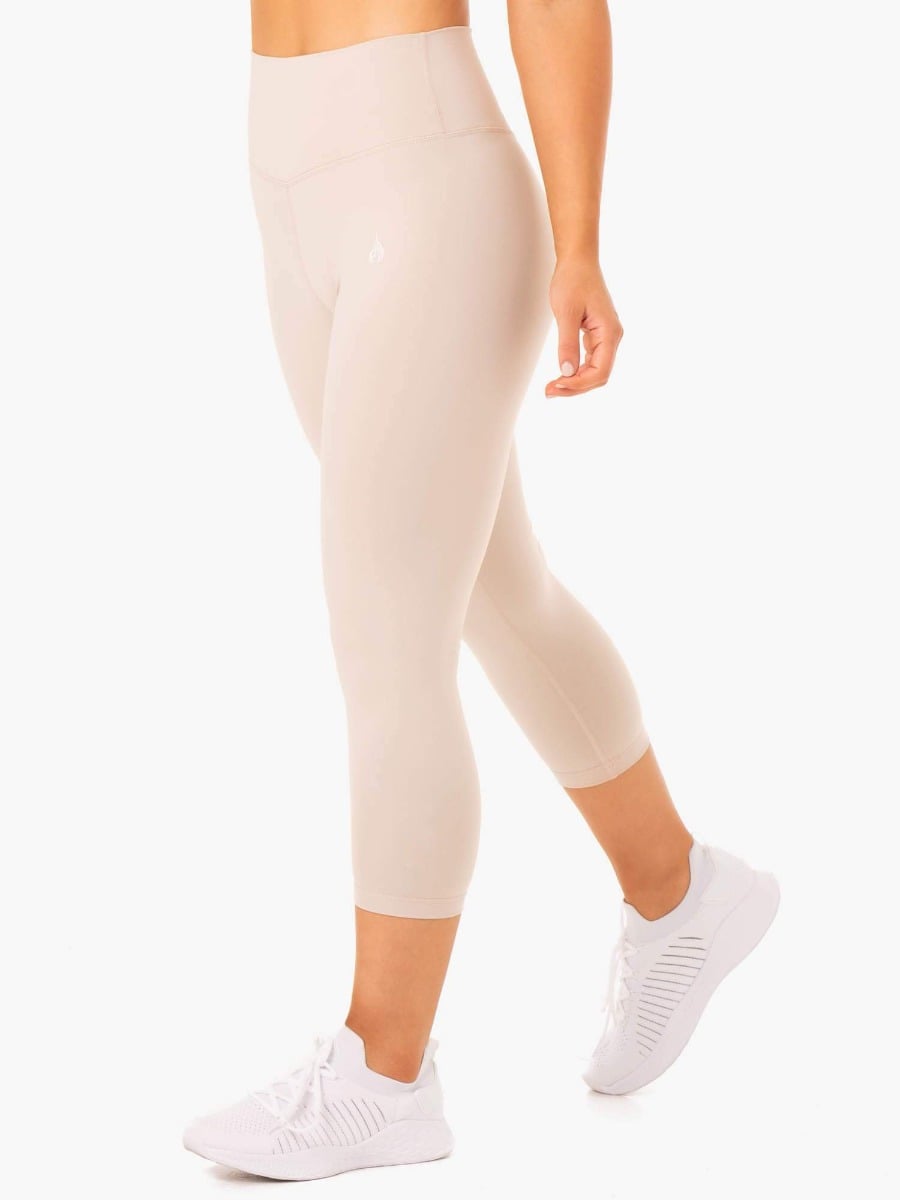 Women‘s leggings 7/8 High Waisted Base nude - Ryderwear