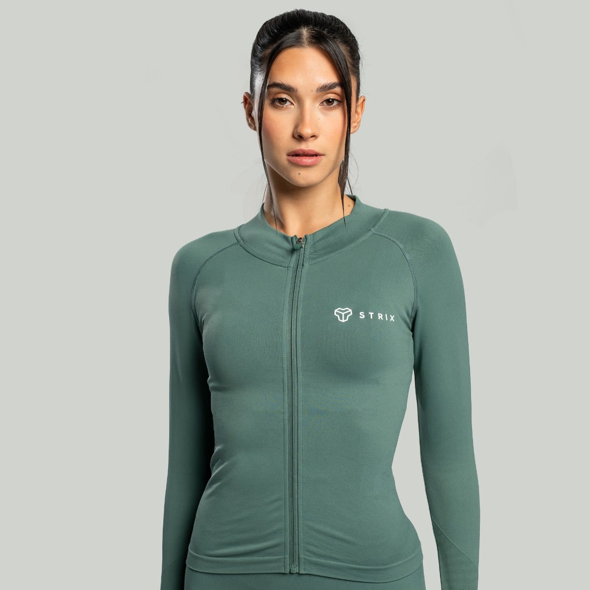 Sport-Top für Frauen Seamless in Moss - STRIX