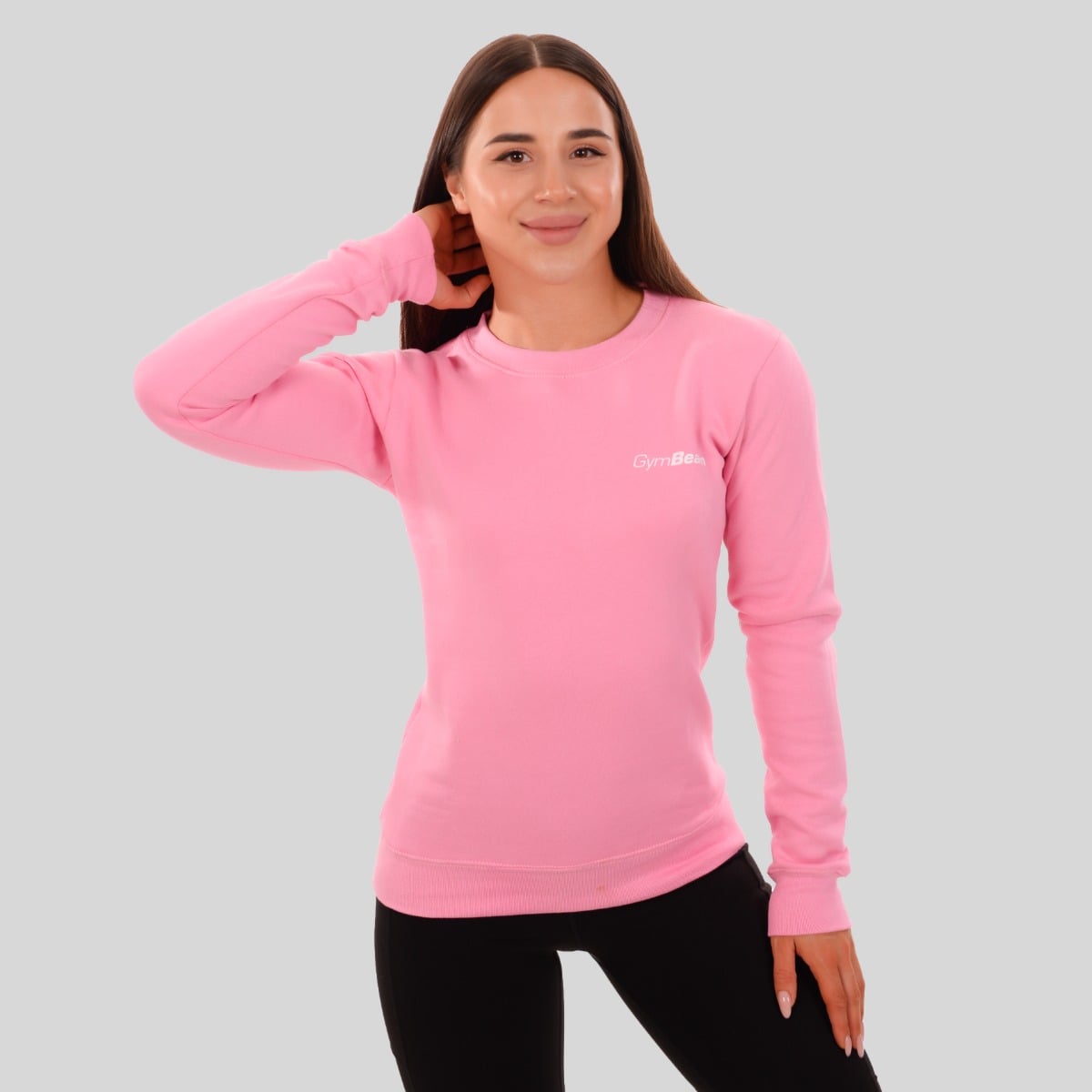 Basic Pullover für Frauen in Baby Pink - Gymbeam