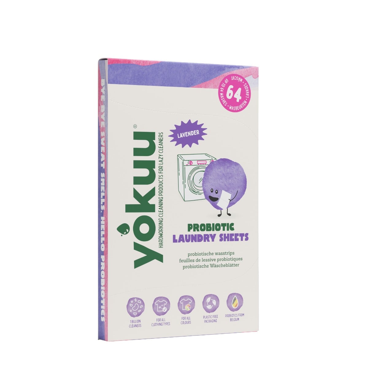 Waschpads – Lavendel – Yokuu