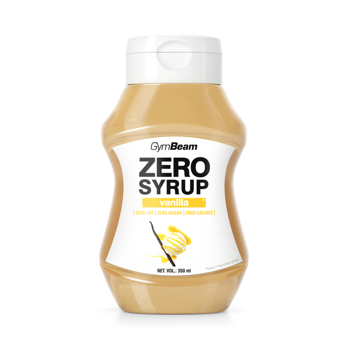 ZERO SYRUP Vanille - GymBeam