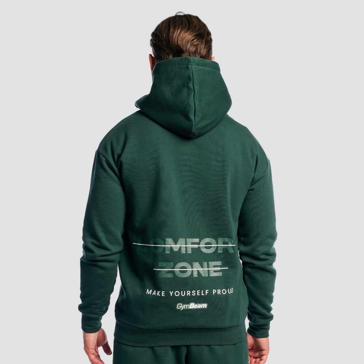 Zone Zip-Up Hoodie in Forest - GymBeam