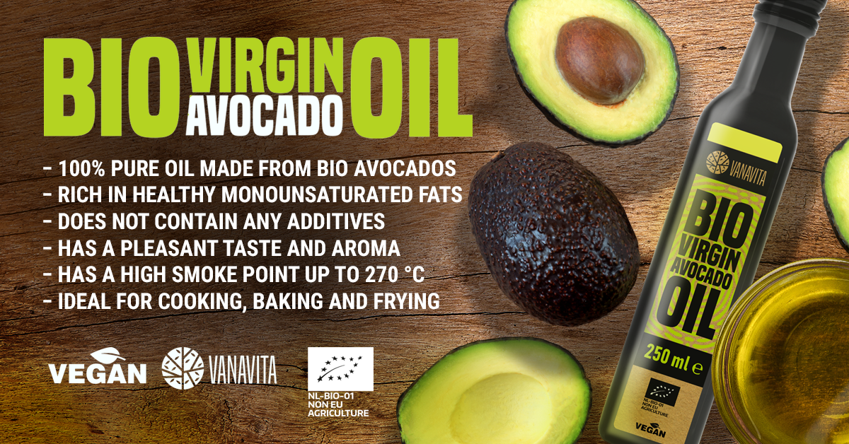 BIO Virgin Avocado Oil - VanaVita