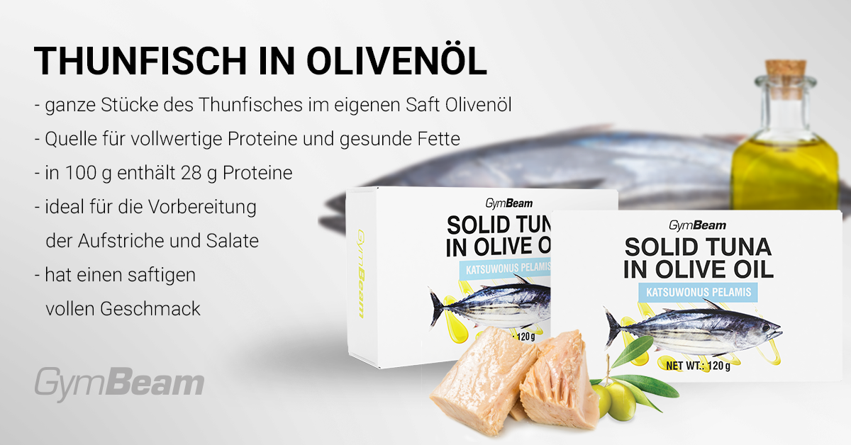 Thunfisch in Olivenöl - GymBeam