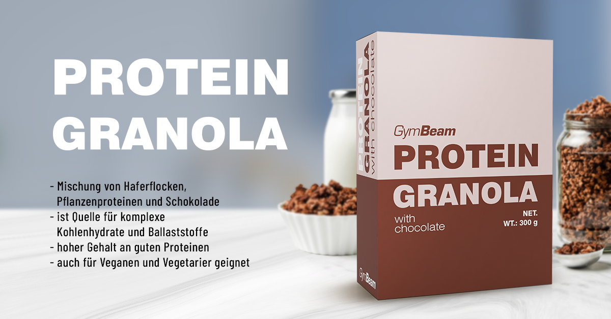 Protein Granola mit Schokolade - GymBeam