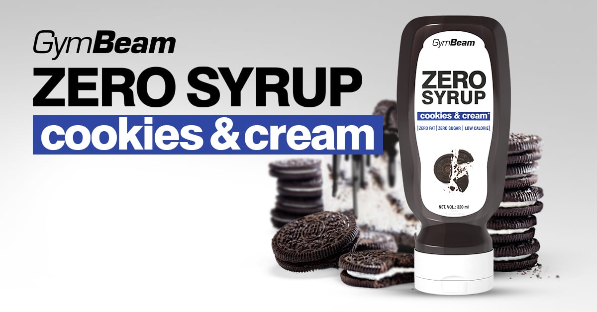 ZERO SYRUP Cookies & Cream - GymBeam